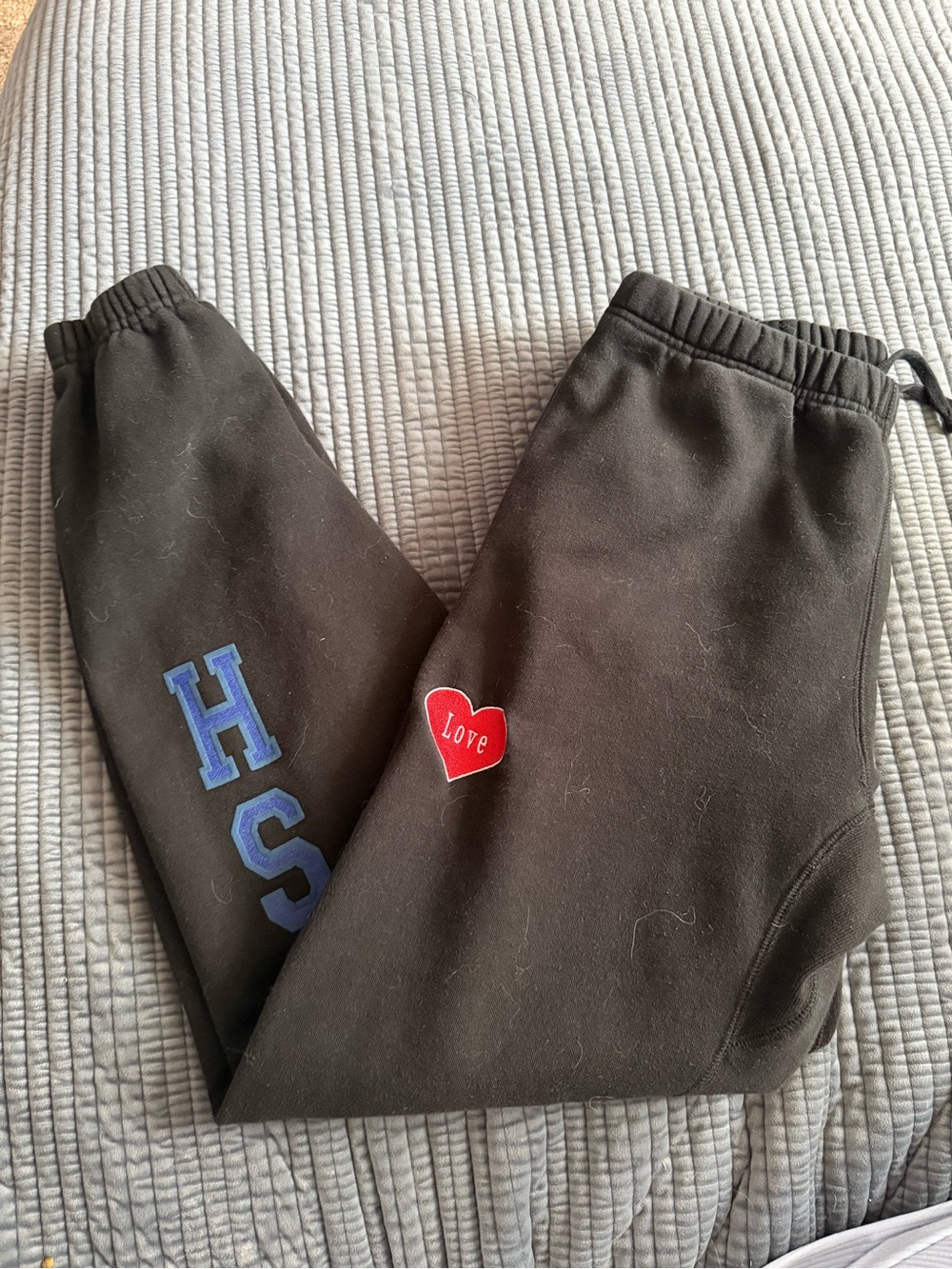 Black Fresh Love Sweatpants